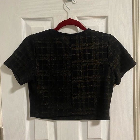 🖤3/$30 Peter pan collar crop top - Picture 3 of 4